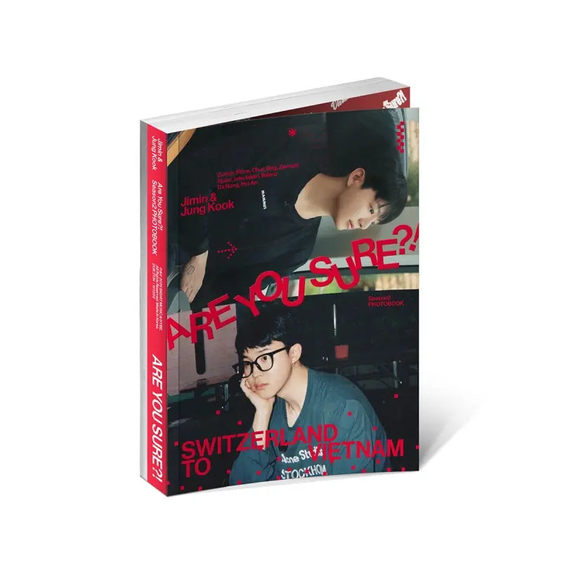 Pre-Order] Jimin x Jungkook Photobook - Are You Sure?! Season 2 +