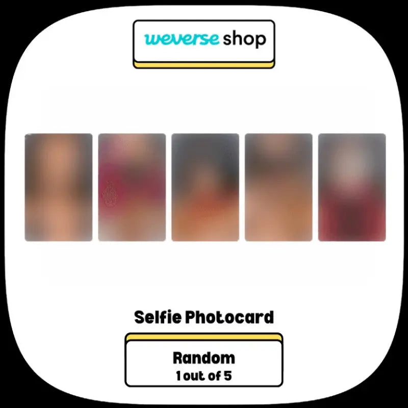 KATSEYE Album - WILD (Member Ver.) + Weverse Shop Benefit – Choice