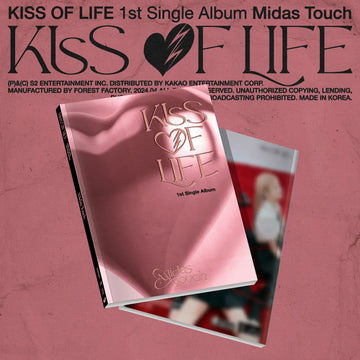 KISS OF LIFE 1st Single Album - Midas Touch (Photobook Ver.) + Photocard