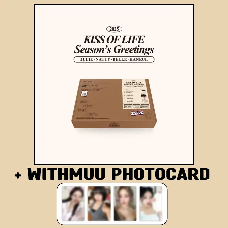 KISS OF LIFE 2025 SEASON'S GREETINGS - Kpop USA