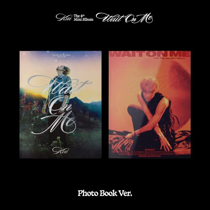 Kai 4th Mini Album - Wait On Me (Photobook Ver.) – Choice Music LA