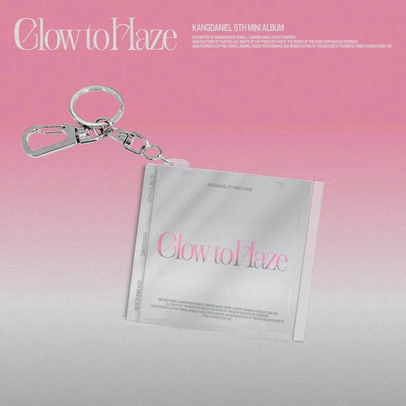 Kang Daniel 6th Mini Album - Glow to Haze (Mini CD Keyring Ver.)