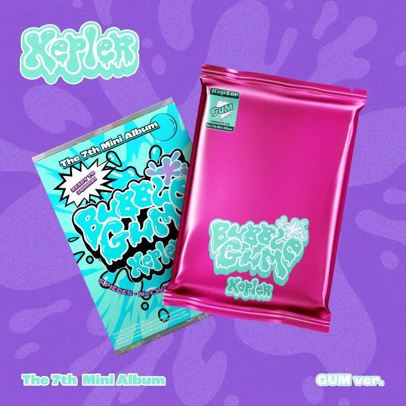 Pre-Order] Kep1er 7th Mini Album - BUBBLE GUM + MAKESTAR