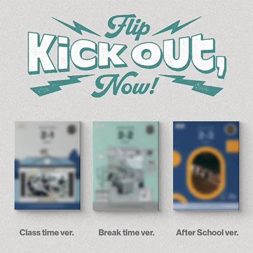 KickFlip 2nd Mini Album - KICK OUT, FLIP NOW! – Choice Music LA KickFlip 2nd Mini Album - KICK OUT, FLIP NOW! – Choice Music LA