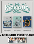 KickFlip 2nd Mini Album - KICK OUT, FLIP NOW! + WITHMUU Photocard