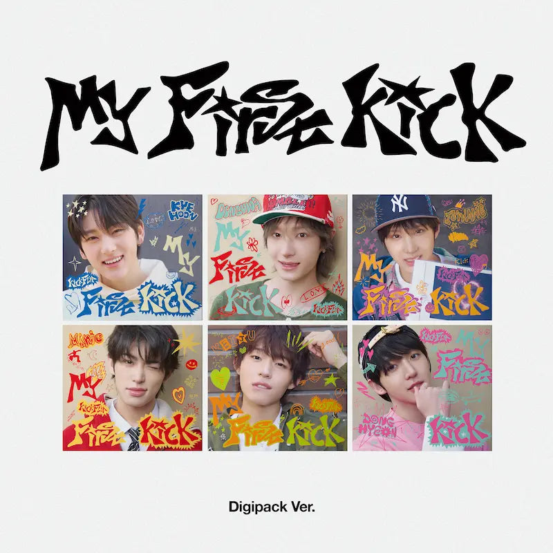 KickFlip 4th Mini Album - My First Kick (Digipack Ver.) + WITHMUU