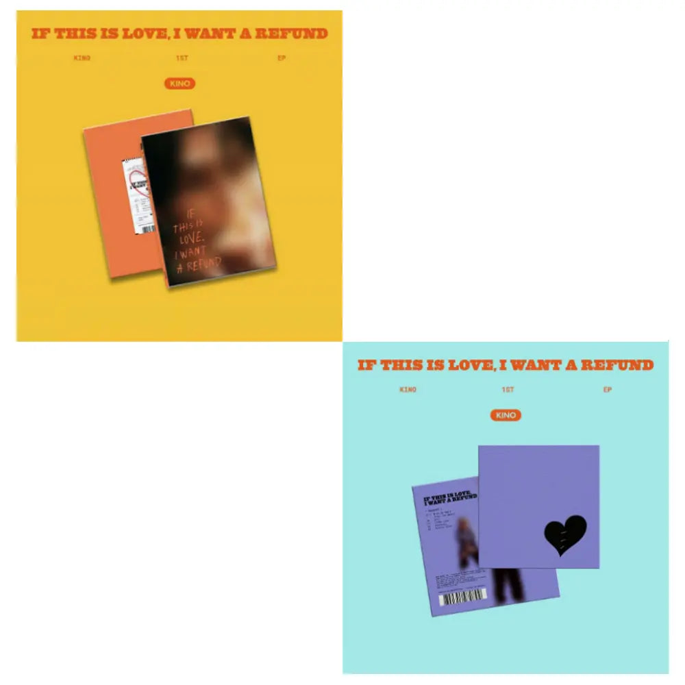 Kino 1st EP Album - If this is love, I want a refund