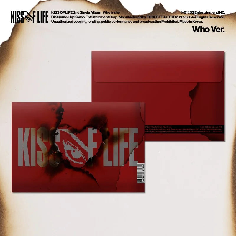 Kiss of Life 2nd Single Album - Who is she (Who Ver.) – Choice