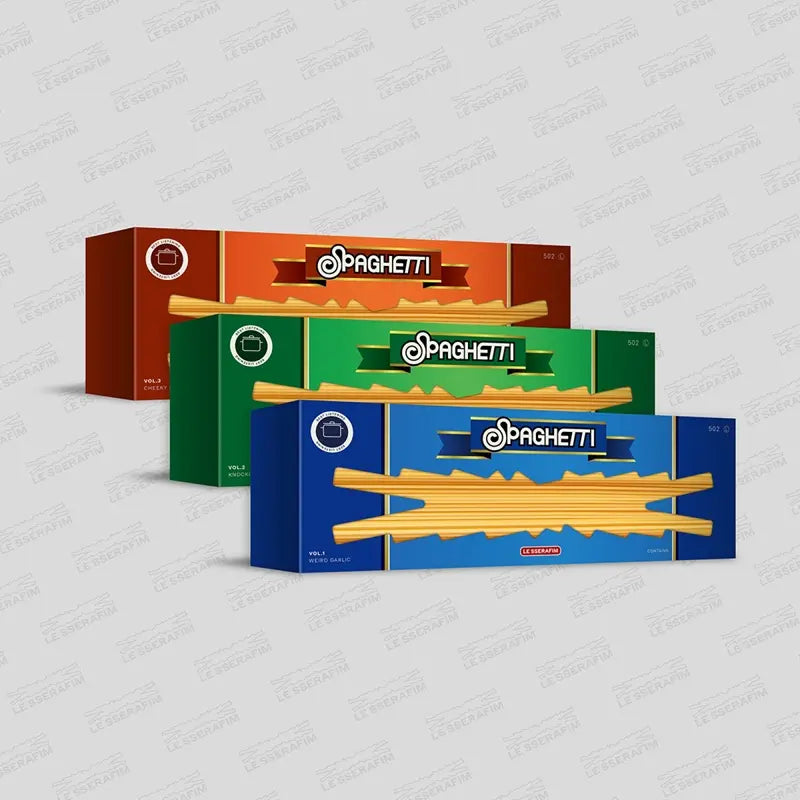 LE SSERAFIM 1st Single Album - SPAGHETTI – Choice Music LA