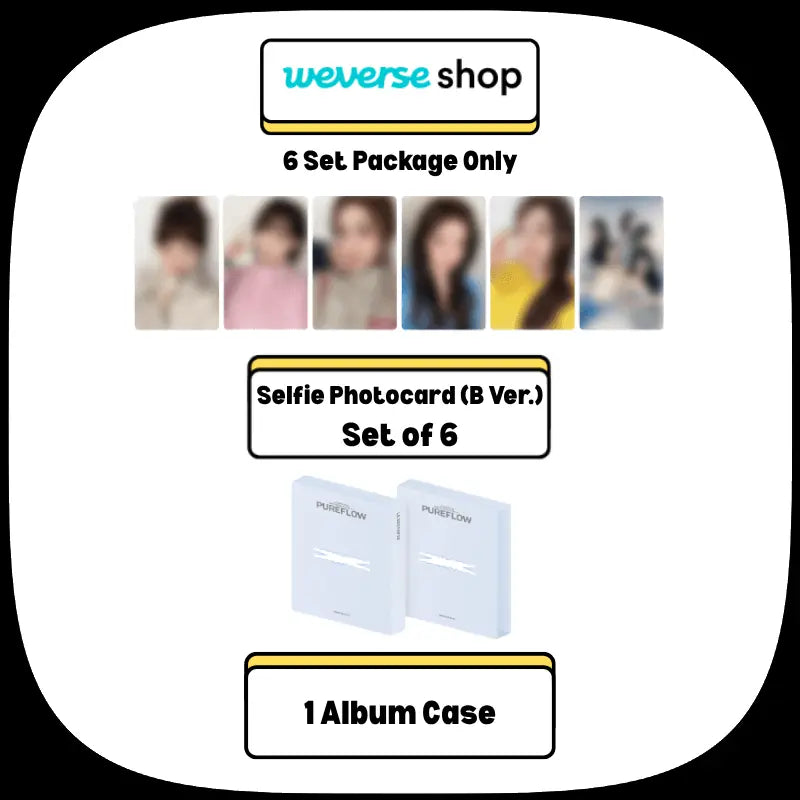 LE SSERAFIM 2nd Album - PUREFLOW pt.1 (Compact Ver.) + Weverse