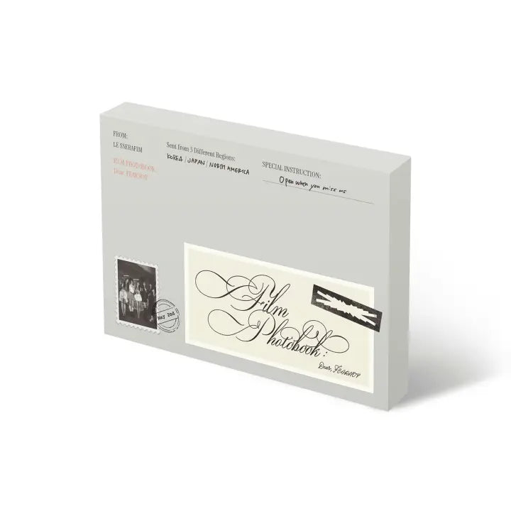 LE SSERAFIM ルセラフィム　FILM PHOTOBOOK フォト 3 LE SSERAFIM Film Photobook : Dear, FEARNOT – Choice Music LA