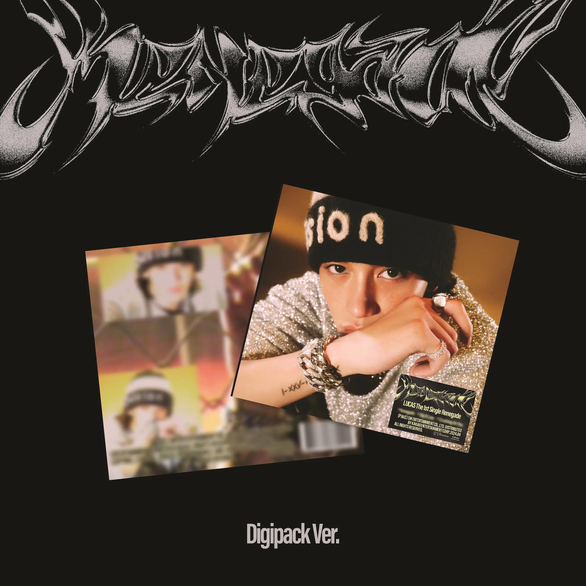 LUCAS 1st Single Album - Renegade (Digipack Ver.)
