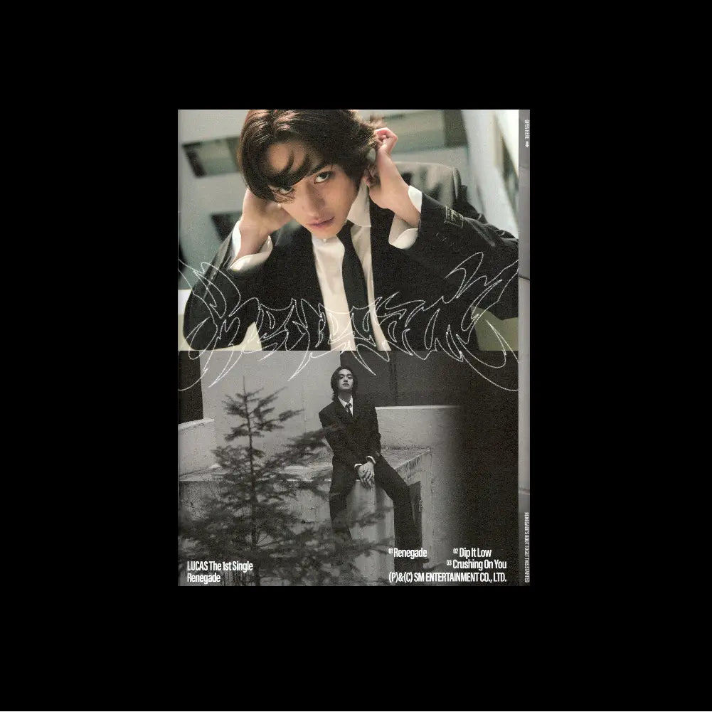 LUCAS 1st Single Album - Renegade (Photobook Ver.)