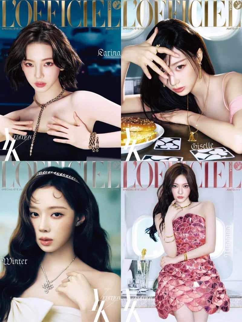 L'officiel Hommes Magazine 2025 Summer Special [Cover : aespa