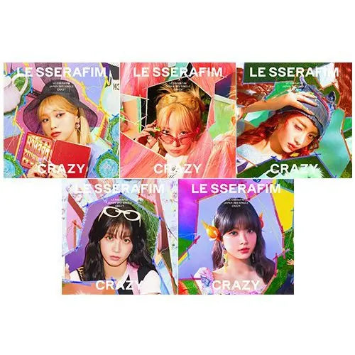 lesserafim CRAZY 中華 idoustage 2.0 5枚セット Le Sserafim - CRAZY lesserafim CRAZY 中華 idoustage 2.0 5枚セット Le Sserafim - CRAZY
