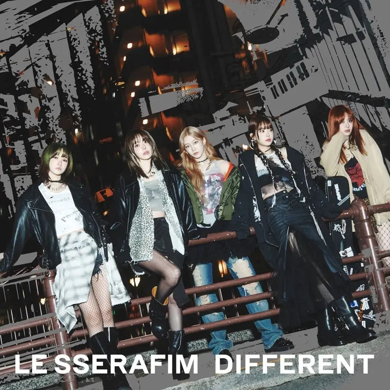 人気沸騰ブラドン Japanese 4th Sserafim Le Single (Regular DIFFERENT - Album K-POP・アジア