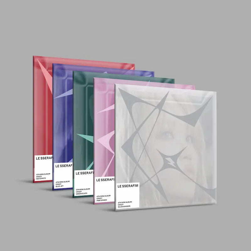 Le Sserafim 4th Mini Album - CRAZY (Compact Ver.) – Choice Music LA Le Sserafim 4th Mini Album - CRAZY (Compact Ver.) – Choice Music LA