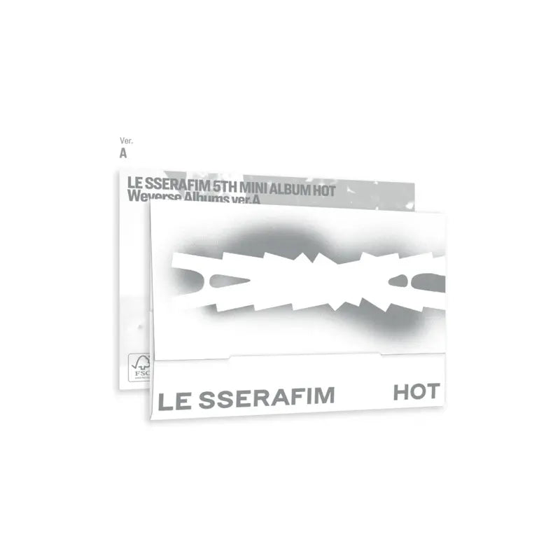 Le Sserafim 5th Mini Album - HOT (Weverse Album Ver.)