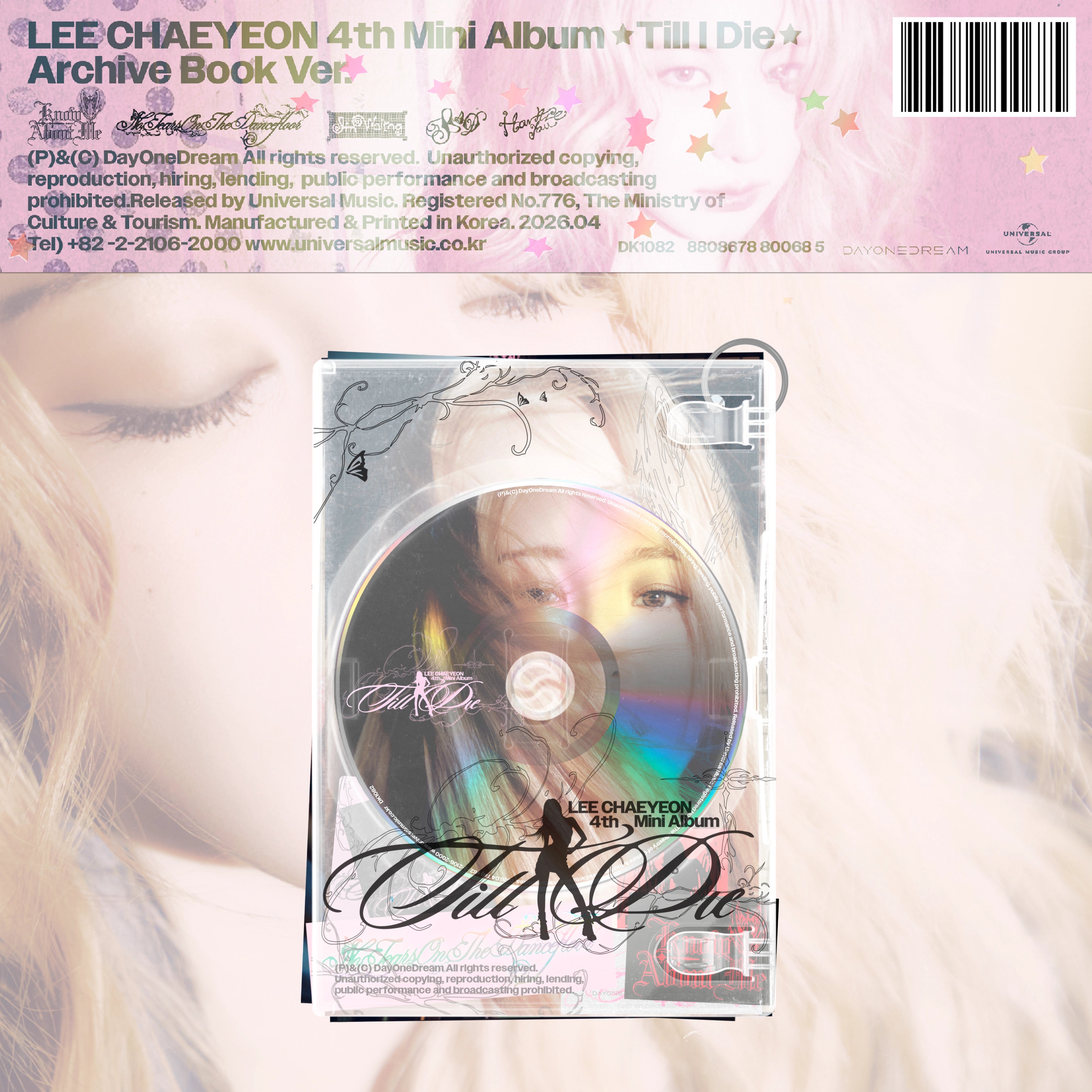 Lee Chaeyeon 4th Mini Album - Till I Die (Archive Book Ver