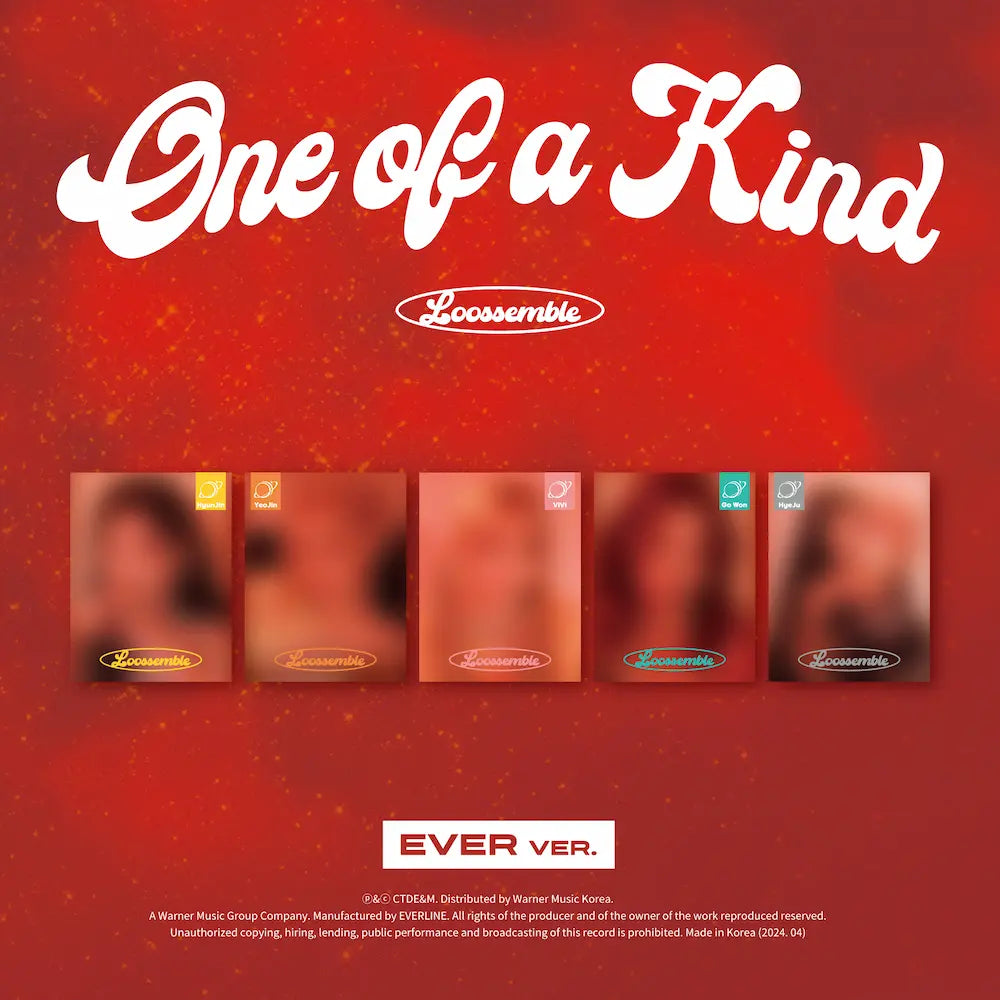 Loossemble 2nd Mini Album One of a Kind (Ever Music Album) Choice