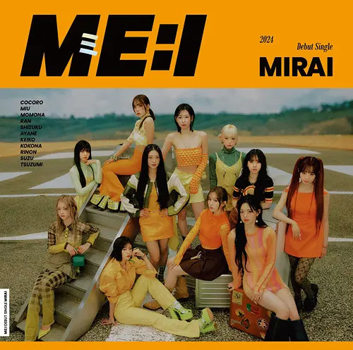 ME:I Debut Single - Mirai (Regular Edition) [Japan Import]