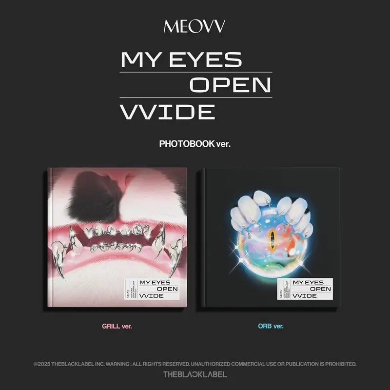 ★非売品◆サインCD◆MEOVV◆MY EYES OPEN VVIDE MEOVV 1st EP Album - MY EYES OPEN VVIDE (Photobook Ver