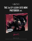 MEOVV 2nd EP Album - BITE NOW (Photobook Ver.) + KPOP TOGETHER Photocard