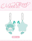 MIKU & RIN & LEN Meet and Greet Official Merchandise - 8CM Mini Stars Keyring