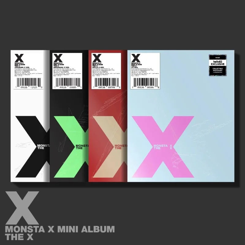 MONSTA X 13th Mini Album - THE X (hello82 Exclusive) – Choice Music LA