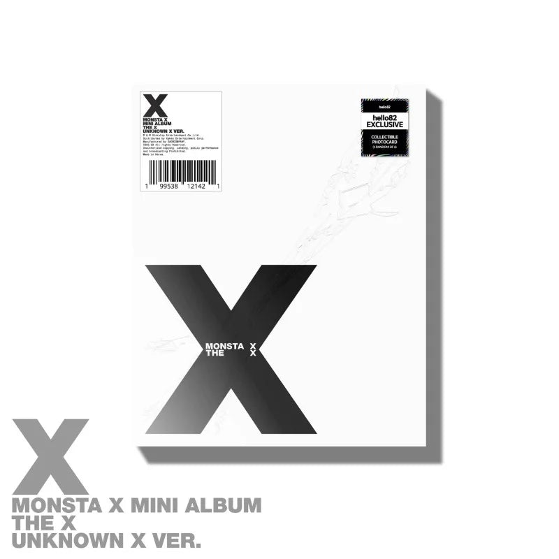 MONSTA X 13th Mini Album - THE X (hello82 Exclusive) – Choice Music LA MONSTA X 13th Mini Album - THE X (hello82 Exclusive) – Choice Music LA
