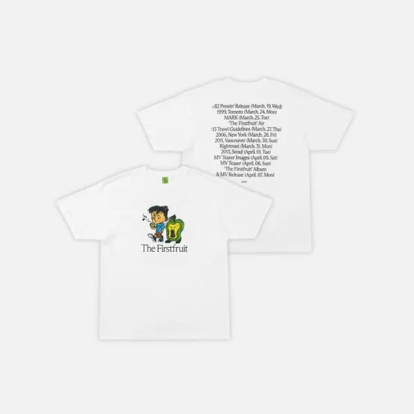 Mark The Firstfruit Official Merchandise - Timetable T-Shirt