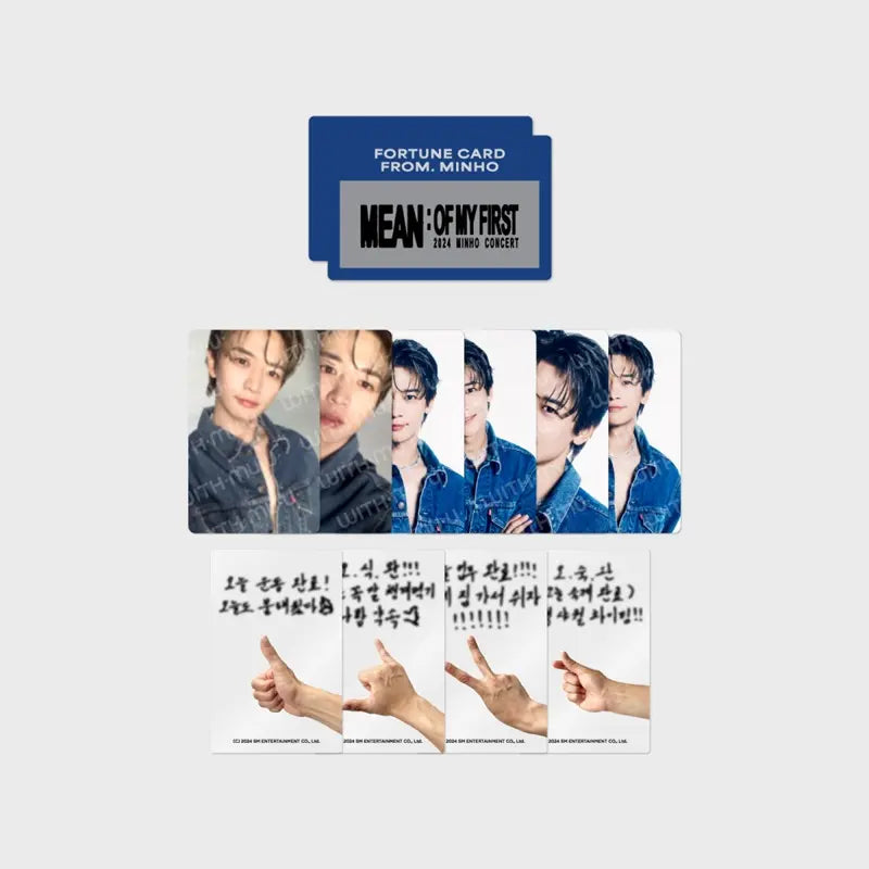 [Pre-Order] Minho MEAN : of my first Official Merchandise - Fortune Scratch  Set