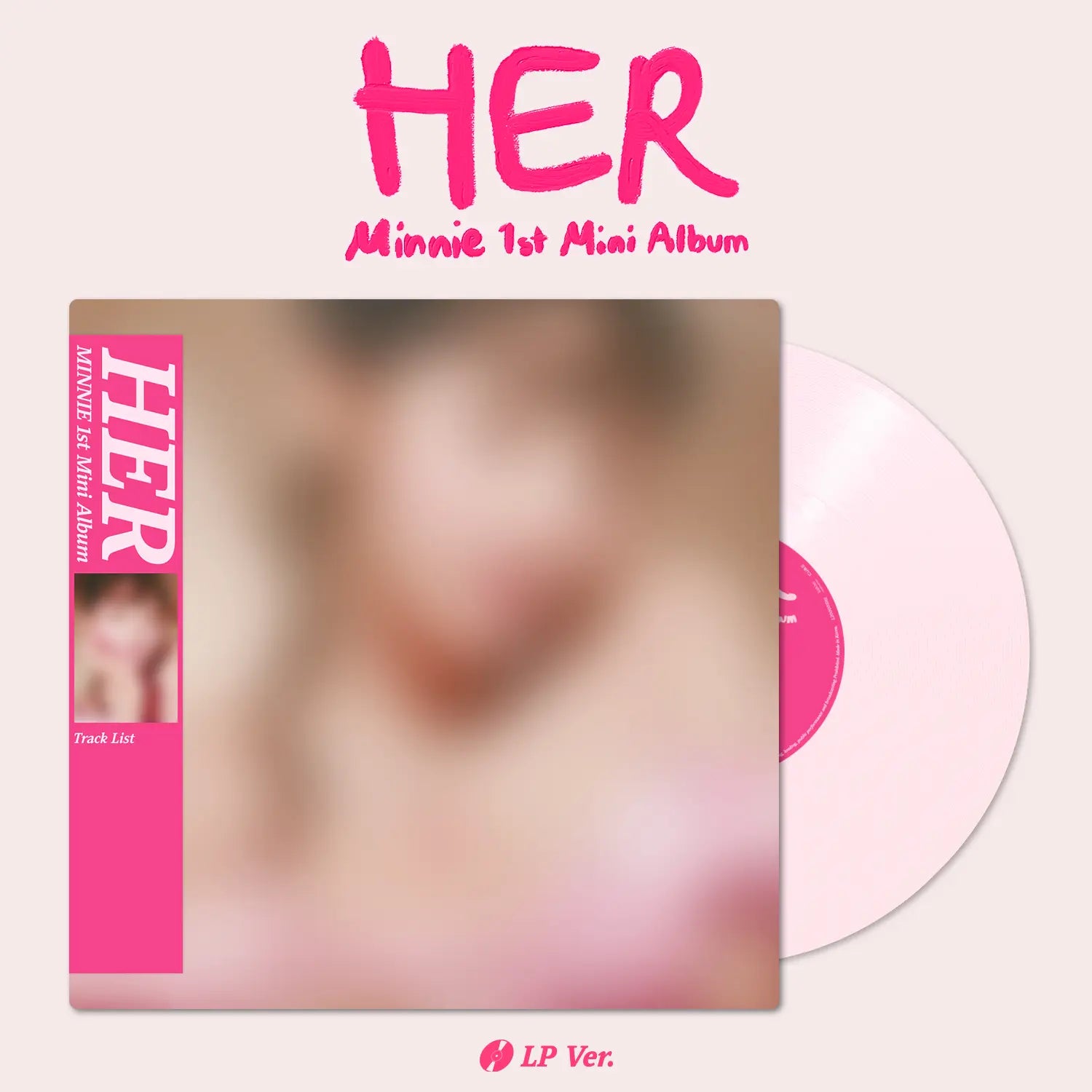 K-POP・アジア MINNIE 1st Mini Album [HER] LP Ver Minnie 1st Mini Album - HER (LP) – Choice Music LA