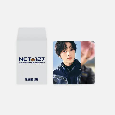 NCT 127 2024 Season's Greetings Official Merchandise - Random Trading Card