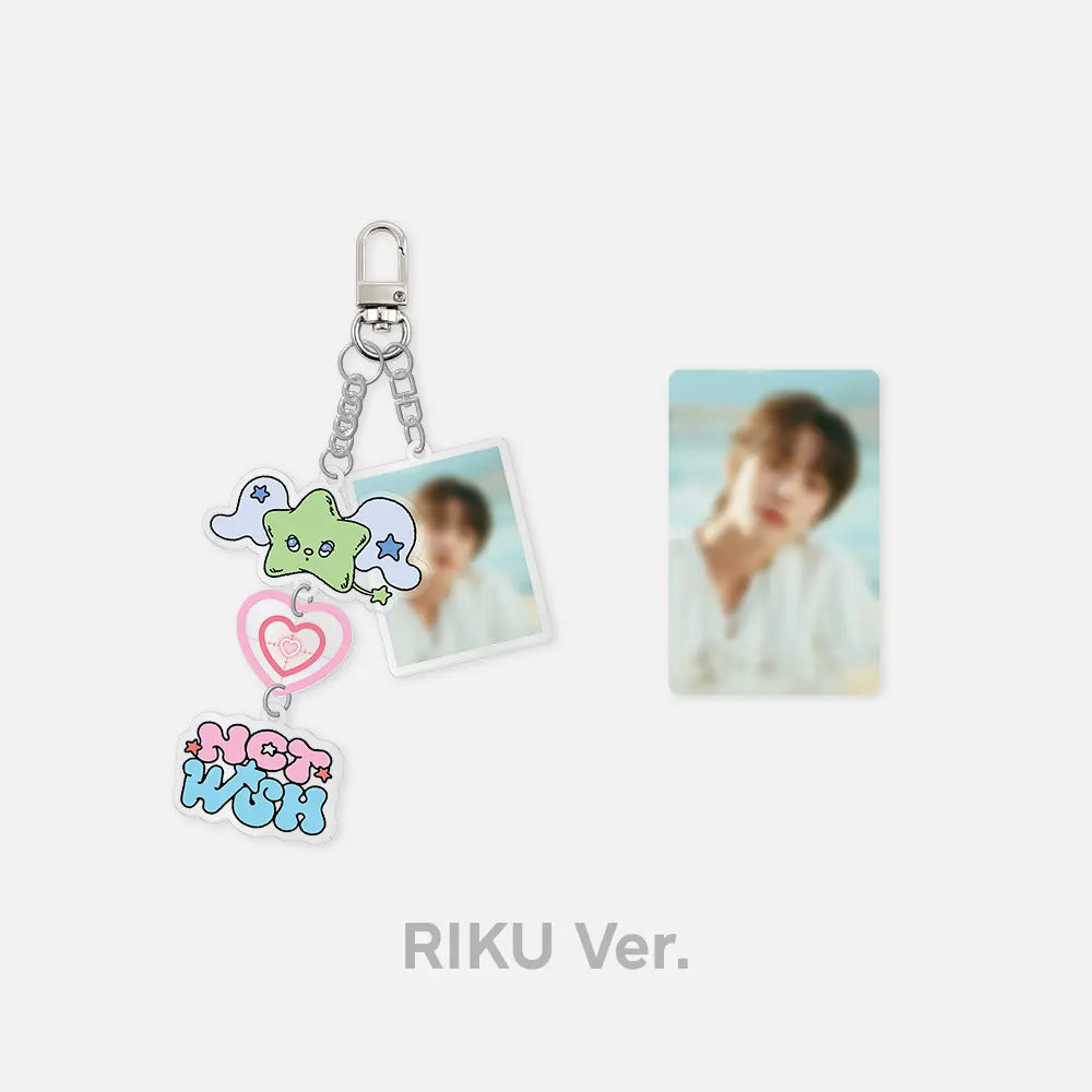 NCT WISH Wish Official Merchandise - Acrylic Photo Keyring
