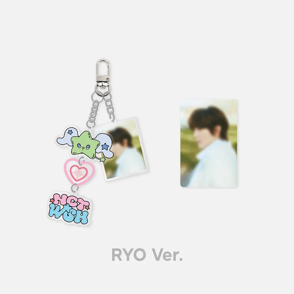 NCT WISH Wish Official Merchandise - Acrylic Photo Keyring