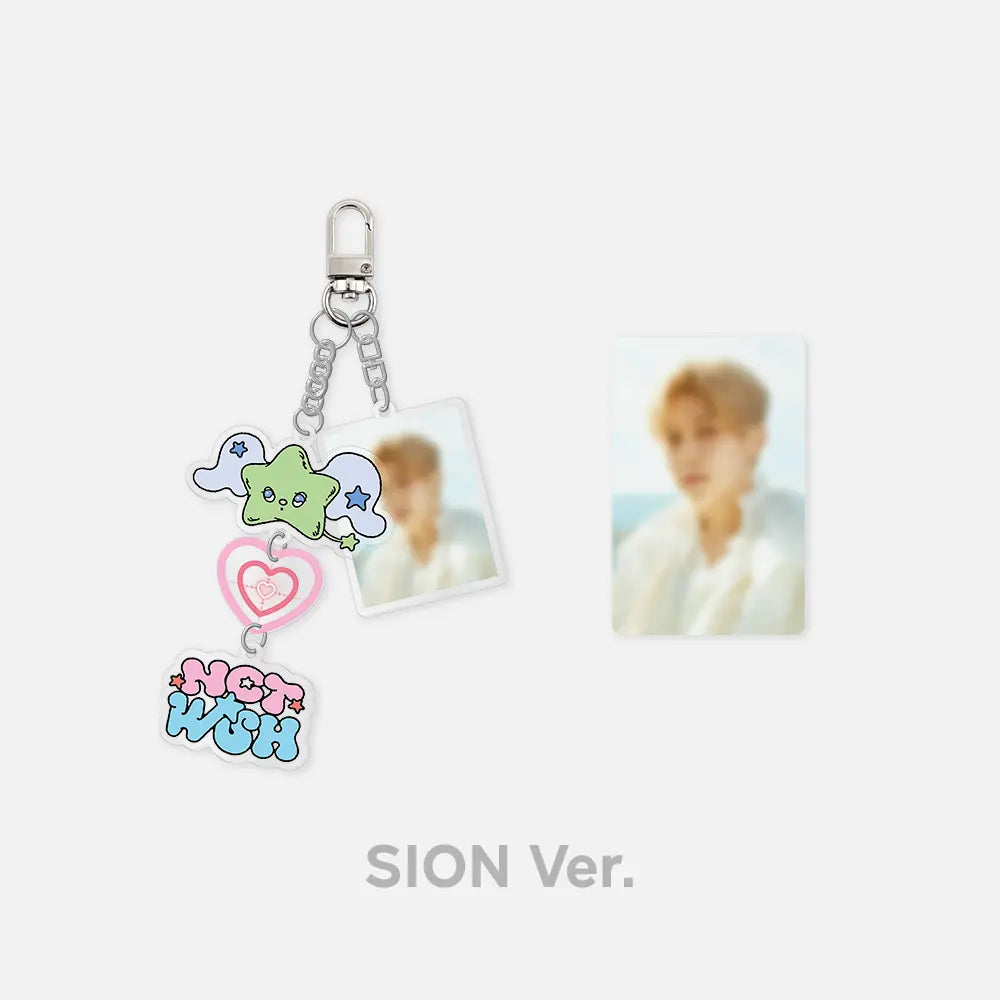 NCT WISH Wish Official Merchandise - Acrylic Photo Keyring