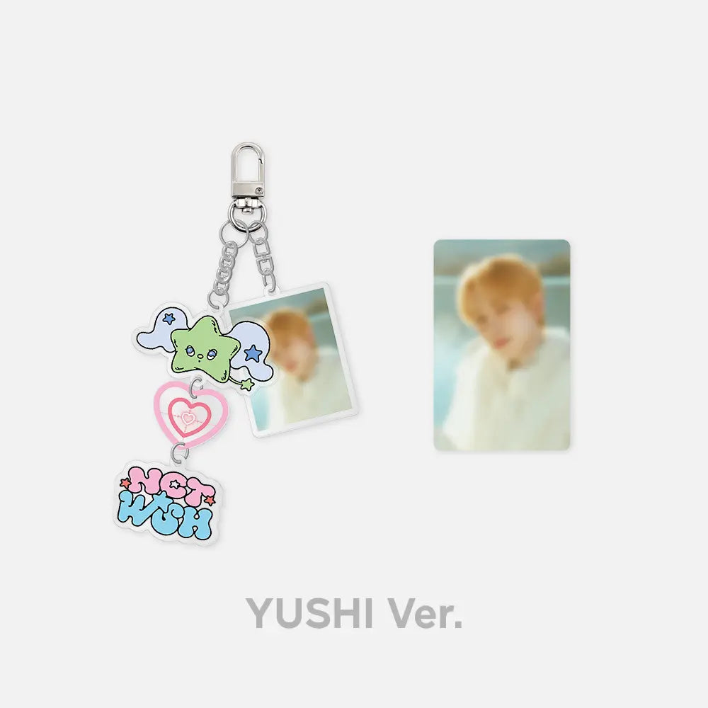 NCT WISH Wish Official Merchandise - Acrylic Photo Keyring