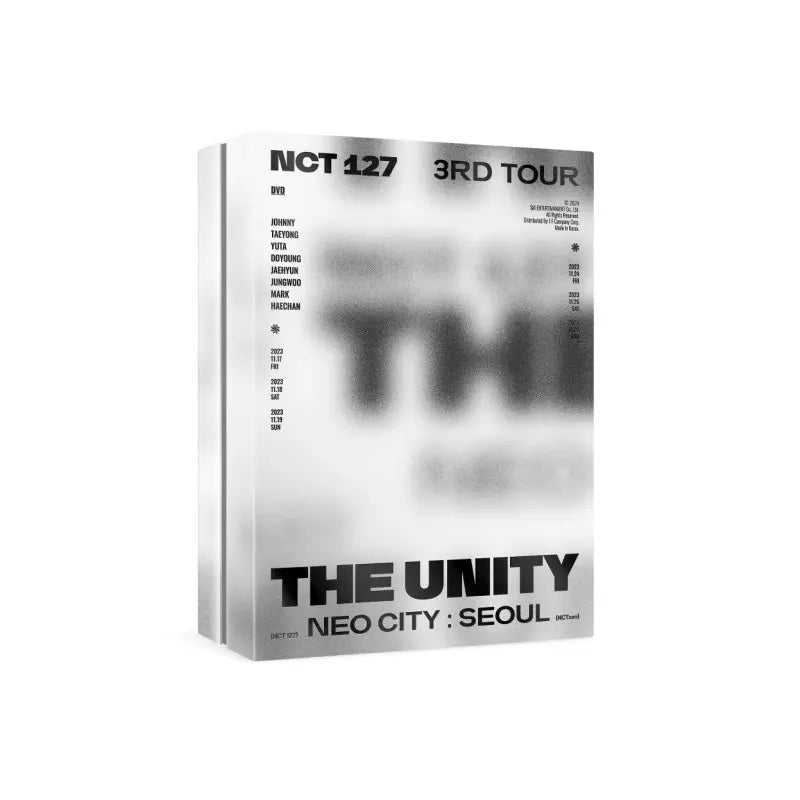 NCT 127 - NEO CITY : SEOUL - THE UNITY [3rd Tour - Blu-ray