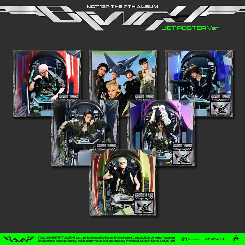 NCT 127 7th Album - BLINGY (JET Poster Ver.) – Choice Music LA
