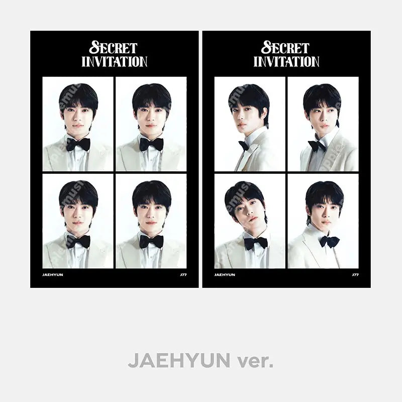 NCT 127 8ECRET INVITATION Official Merchandise - 4CUT Photo Set