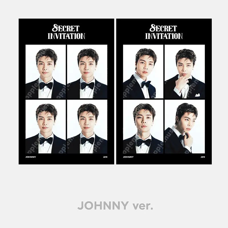 NCT 127 8ECRET INVITATION Official Merchandise - 4CUT Photo Set