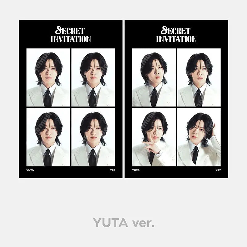 NCT 127 8ECRET INVITATION Official Merchandise - 4CUT Photo Set