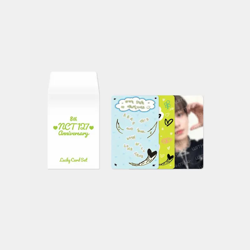 NCT 127 8th Anniversary Official Merchandise - Lucky Card Set