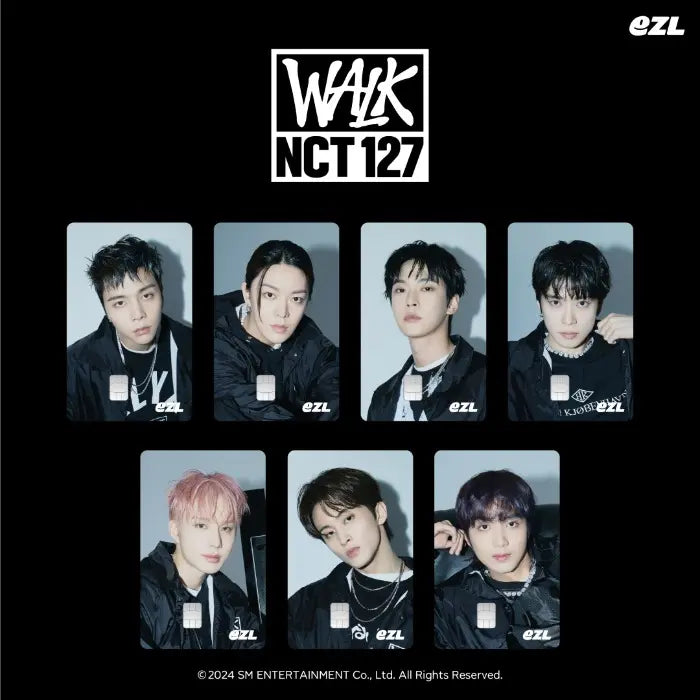 NCT 127 WALK Official Merchandise - EZL Card