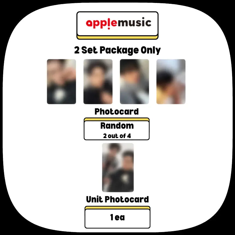 NCT JNJM 1st Mini Album - BOTH SIDES (Poster Ver.) + APPLEMUSIC