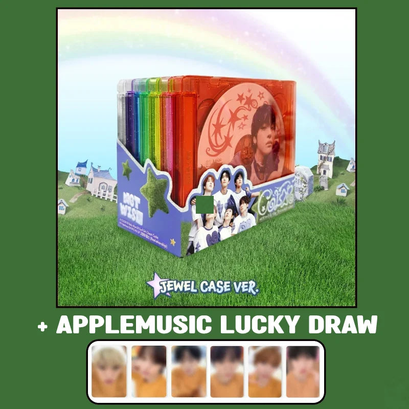 NCT WISH 3rd Mini Album - COLOR (Jewel Case Ver.) + APPLEMUSIC NCT WISH 3rd Mini Album - COLOR (Jewel Case Ver.) + APPLEMUSIC