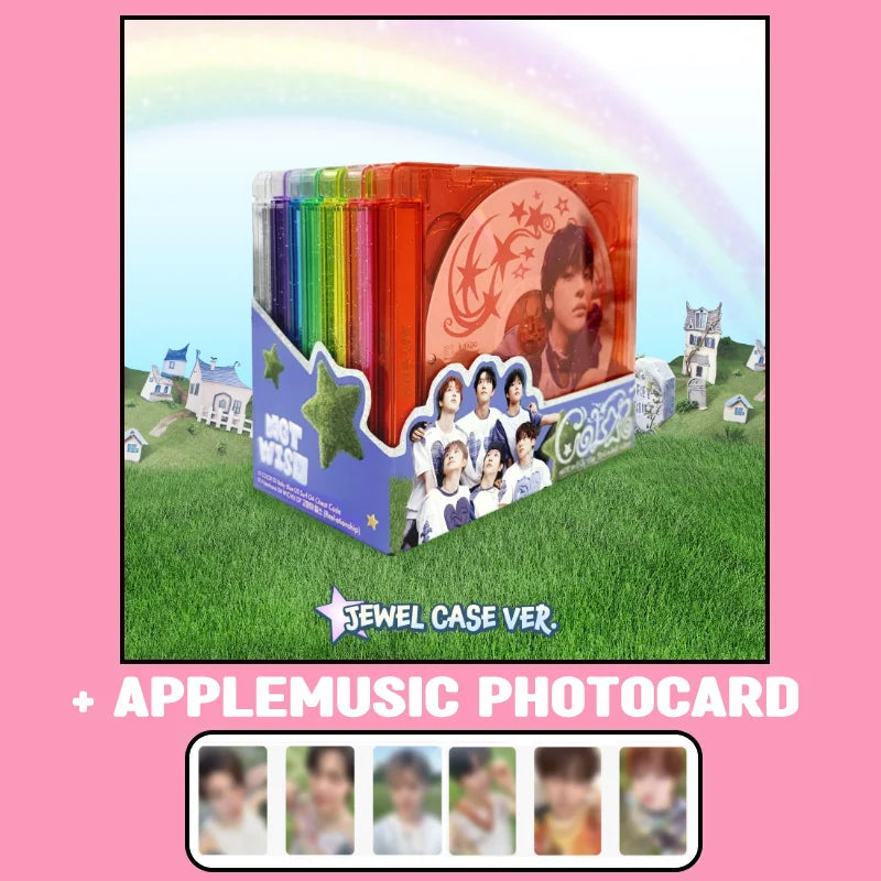 NCT WISH 3rd Mini Album - COLOR (Jewel Case Ver.) + APPLEMUSIC NCT WISH 3rd Mini Album - COLOR (Jewel Case Ver.) + APPLEMUSIC