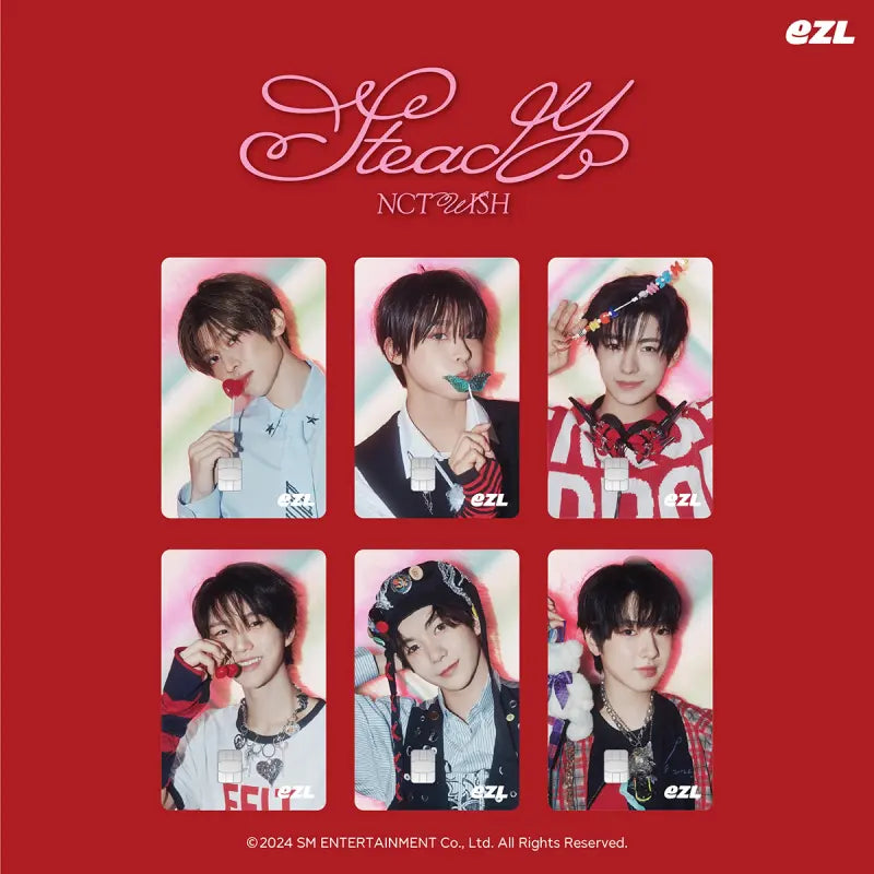 NCT WISH STEADY Official Merchandise - EZL Card