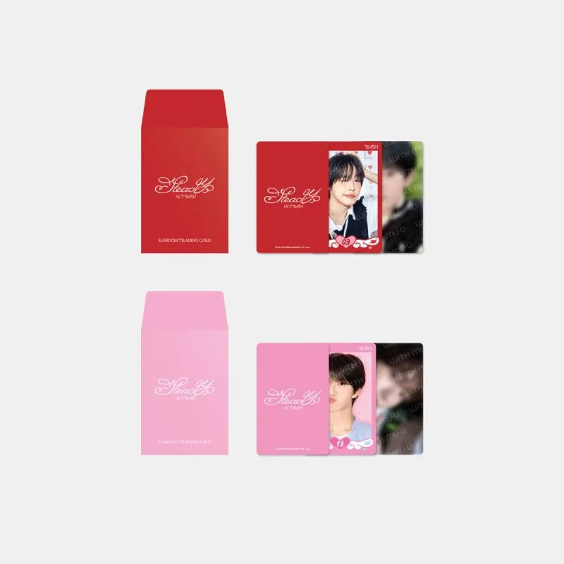 NCT WISH STEADY Official Merchandise - Random Trading Card